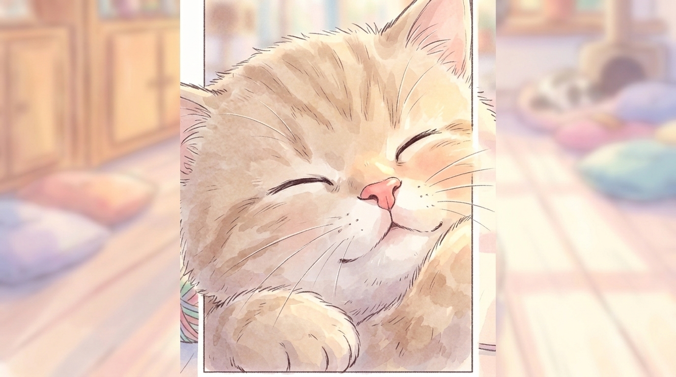 모카의 고양이 카페 — 기분 좋은 햇살 온도에 나도 모르게 골골송이 흘러나와요.